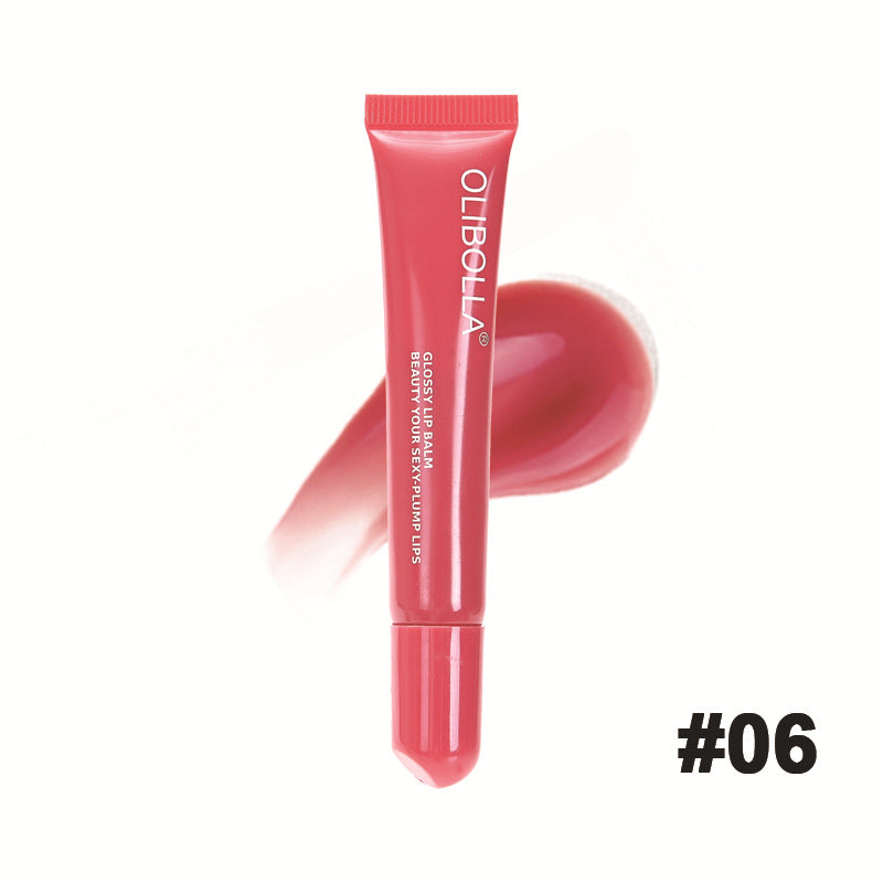 OLIBOLLA Peptide Lip Gloss, Liquid Lip Honey, Watery Lip Glaze, Lipstick