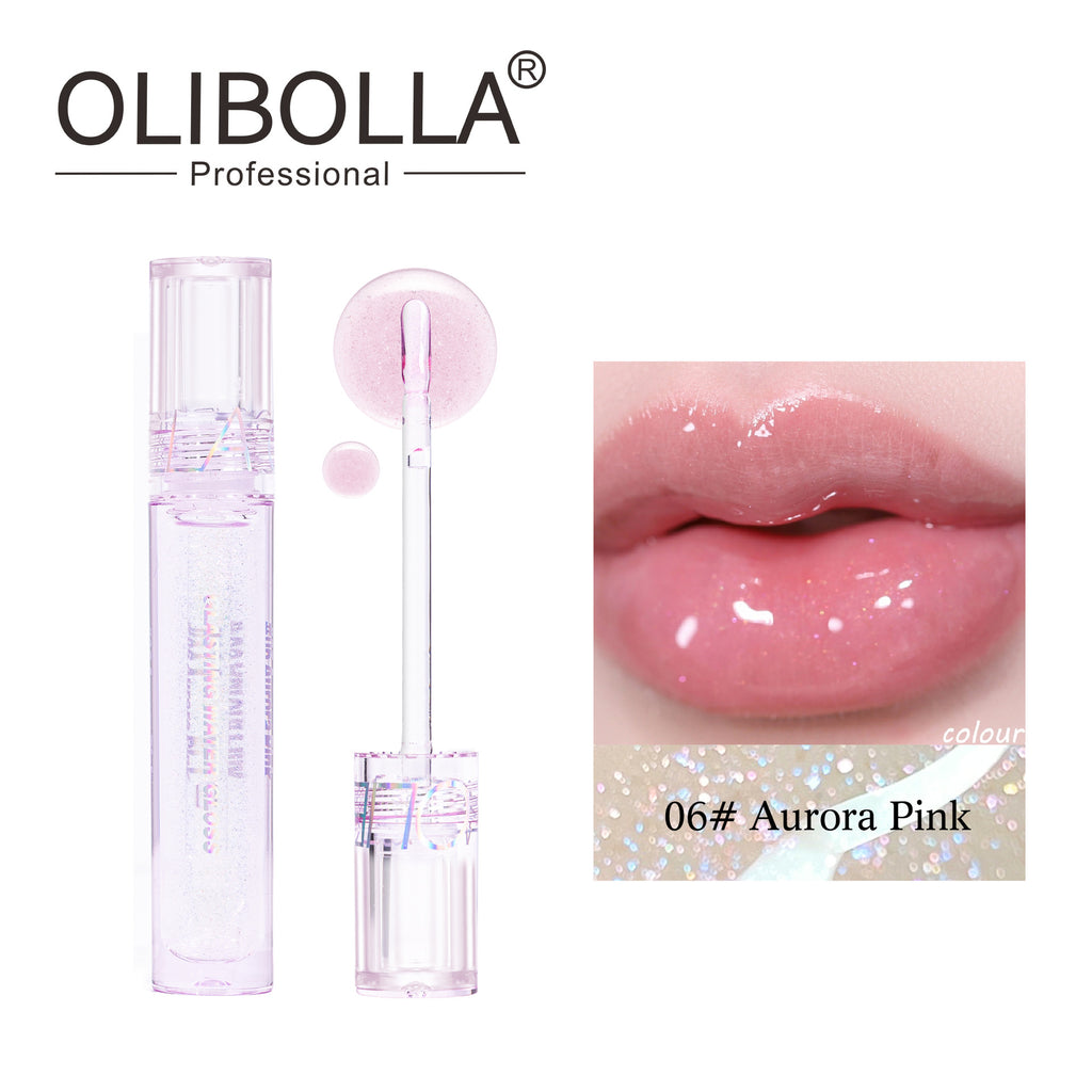 6 Colors Shiny Gloss Lip Glaze Moisturizing Non-stick Cup Lipstick