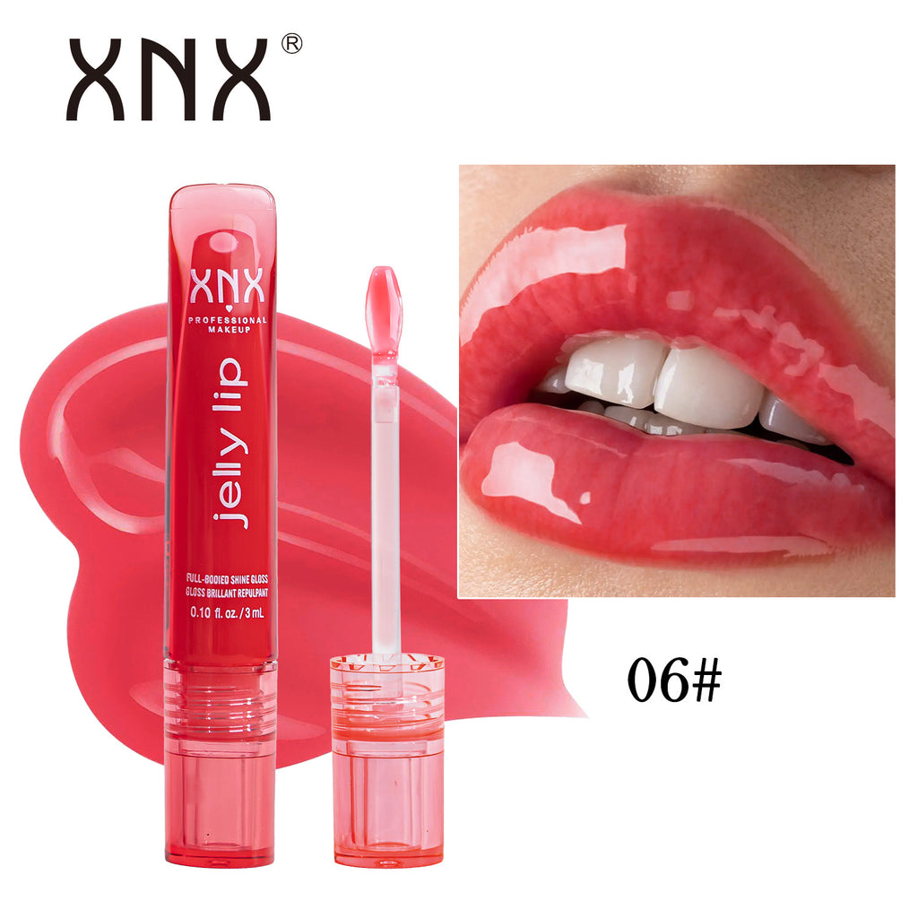 OLIBOLLA Mirror Shine Lip Gloss Plump Liquid Lipstick