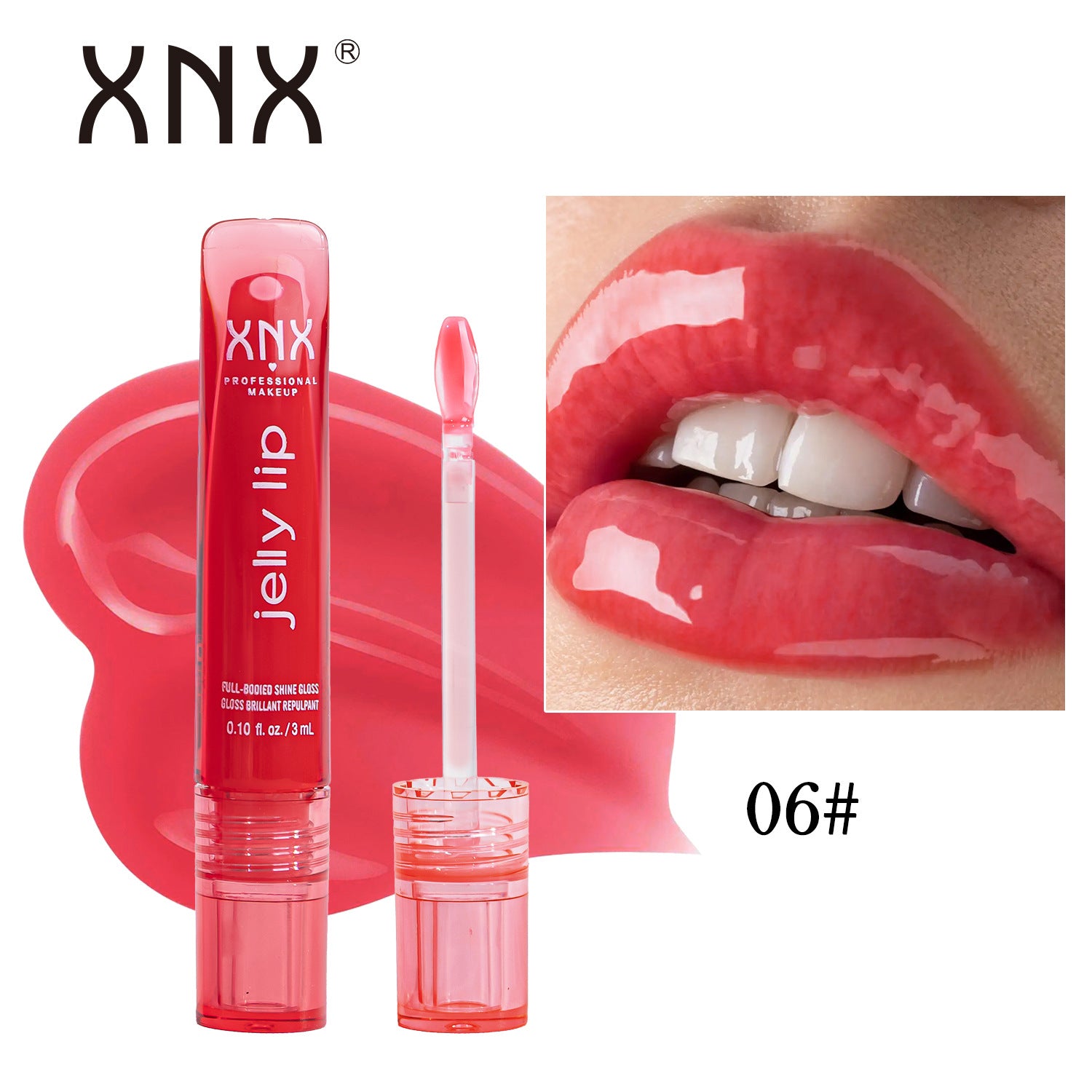 OLIBOLLA Mirror Shine Lip Gloss Plump Liquid Lipstick