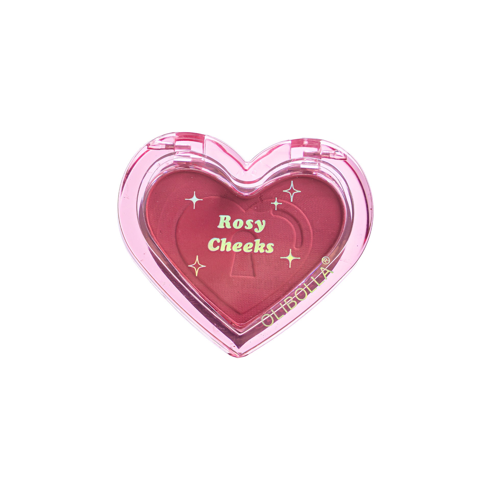 OLIBOLLA Heart Blush & Contour Palette, No Fallout, Warm Tone Blush