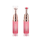 OLIBOLLA Mirror Lip Glaze with Metal Massage Tip, Lip Line Reducing