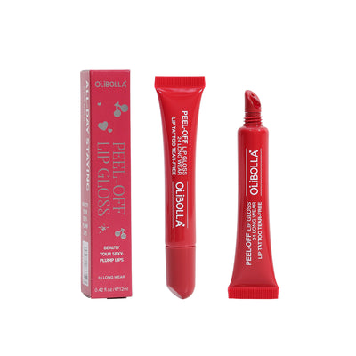 OLIBOLLA Peel-off Lip Tint Waterproof Long-lasting Matte Lip Gloss