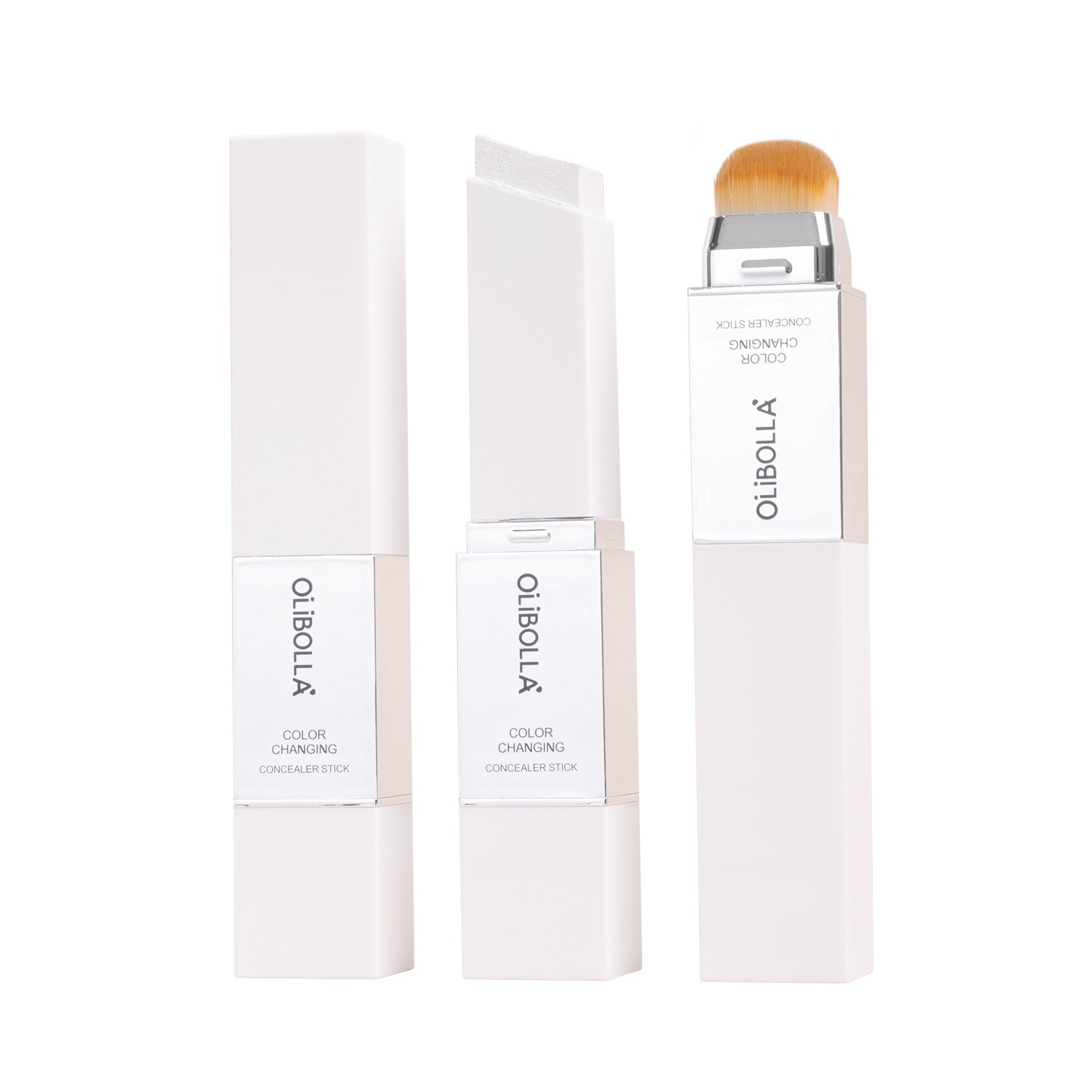 OLIBOLLA Color-Changing Foundation Stick, Brightening Foundation Cream
