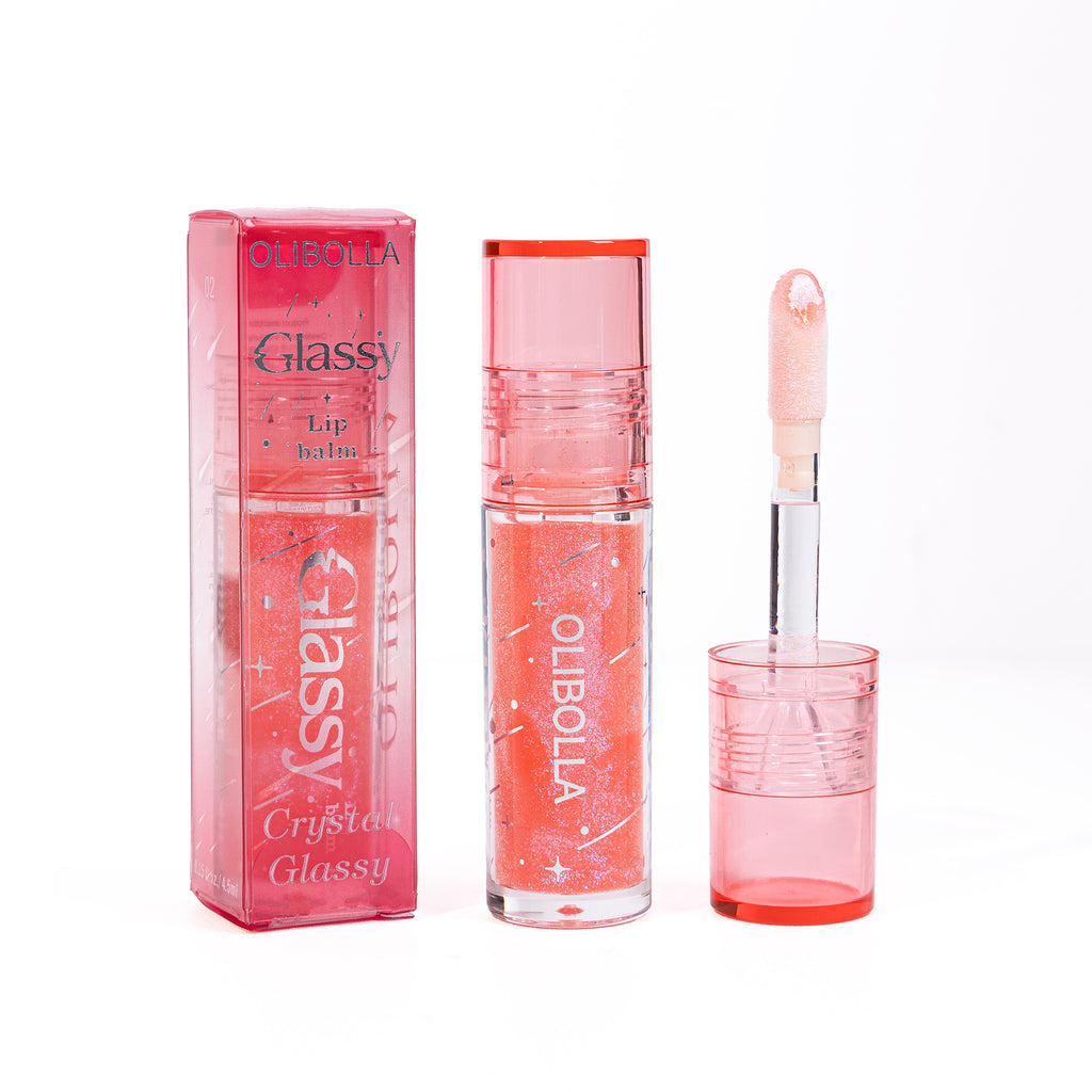 OLIBOLLA Glossy Shimmer Multi-color Lip Glaze Non-stick Cup Lip Oil