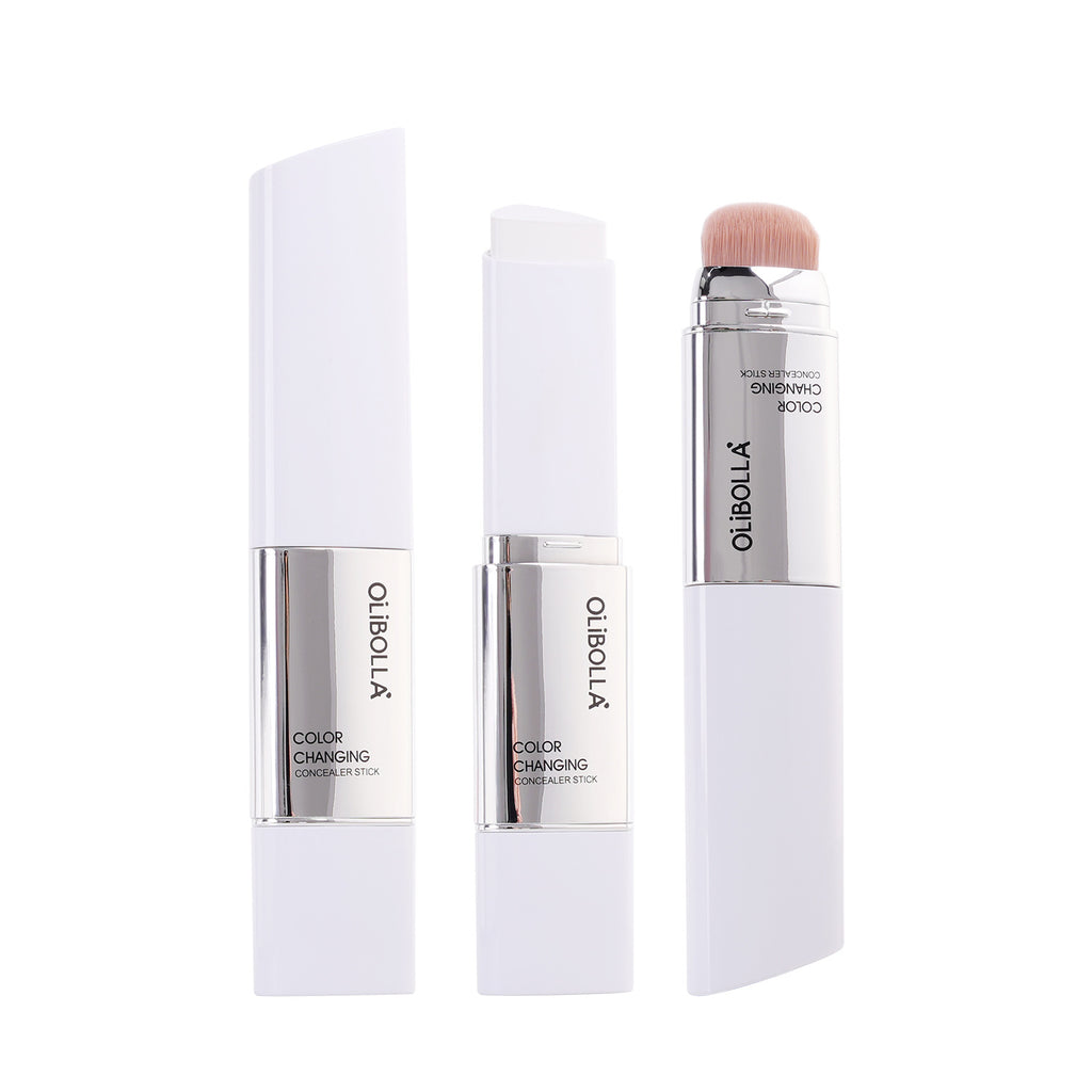 Color Changing Triangle Foundation Stick, Dual-ended Concealer