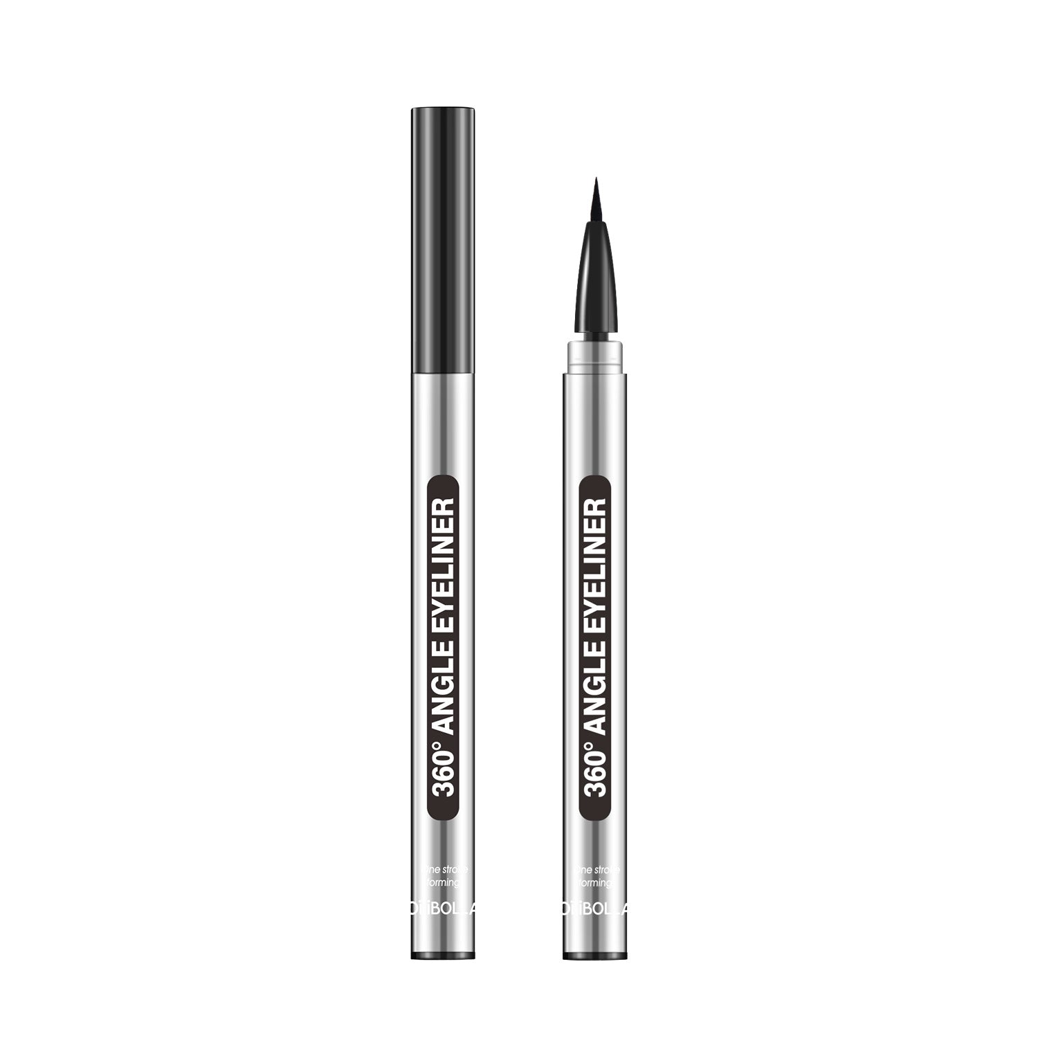 360°Rotating Tip Eyeliner Pigmented Long-lasting