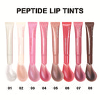 OLIBOLLA Peptide Lip Gloss, Liquid Lip Honey, Watery Lip Glaze, Lipstick