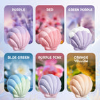 SADOER Shell Bath Salt Ball (Purple-Pink) 120g (sinking)
