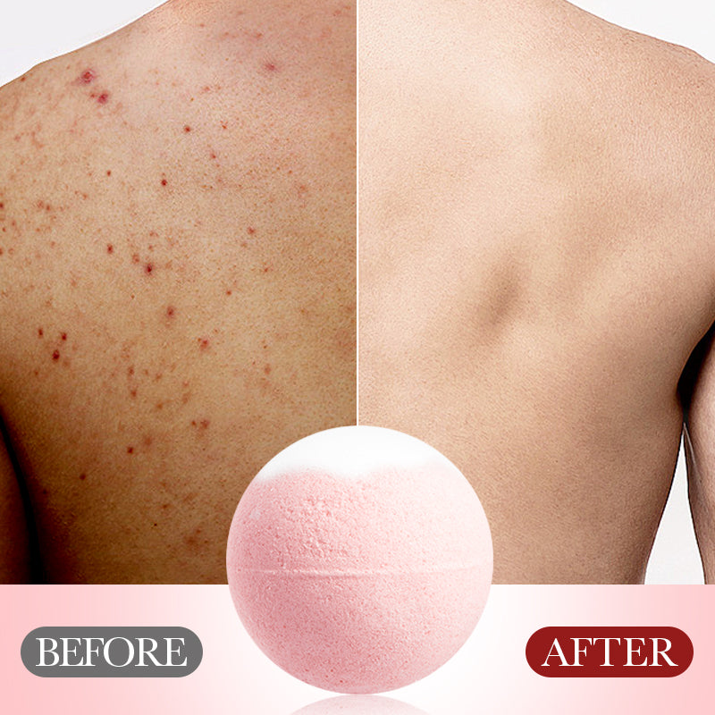 SADOER Rose Bath Salt Ball 100g (sinking)