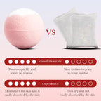 SADOER Rose Bath Salt Ball 100g (sinking)