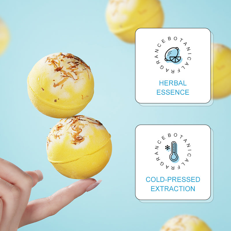 SADOER Explosion Bath Salt Ball Lemon Scent 100g