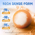 SADOER Orange Fragrance Bath Salt Ball (Orange-White) 100g (sinking)
