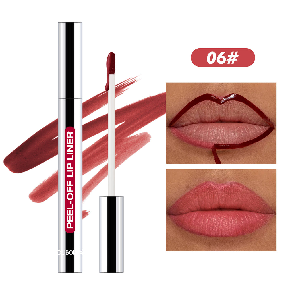 Matte Peel-off Lip Tint Waterproof Long Lasting Lip Liner