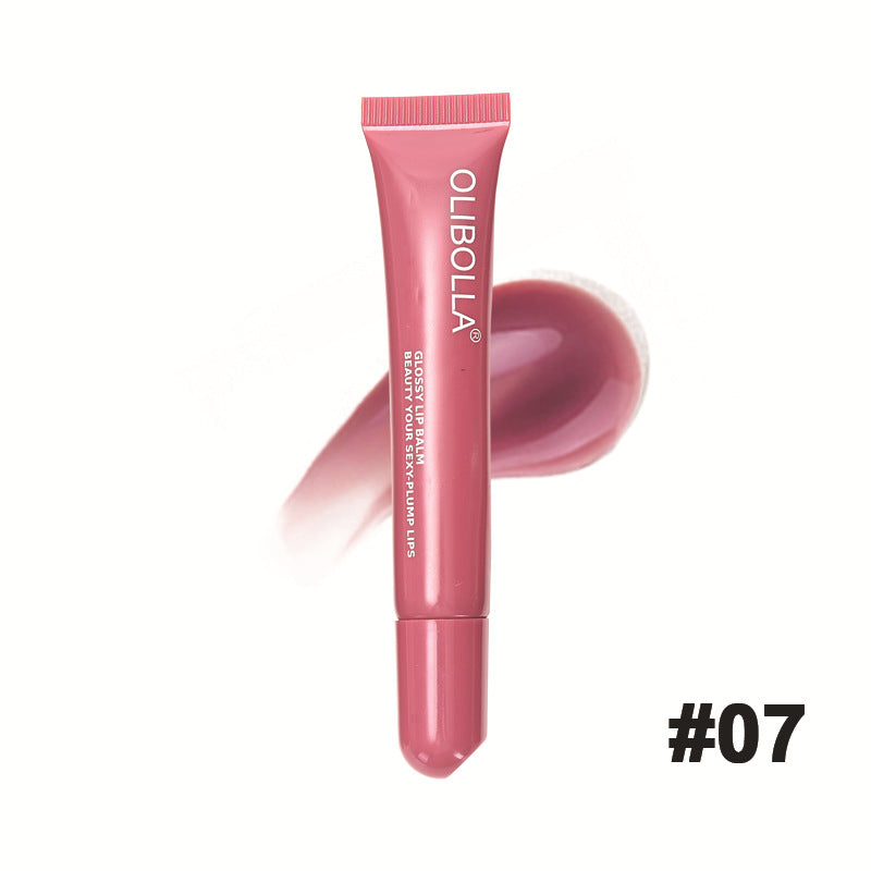 OLIBOLLA Peptide Lip Gloss, Liquid Lip Honey, Watery Lip Glaze, Lipstick