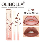 OLIBOLLA 8 Colors Matte Lip Liner Waterproof Long Lasting Lip Pencil