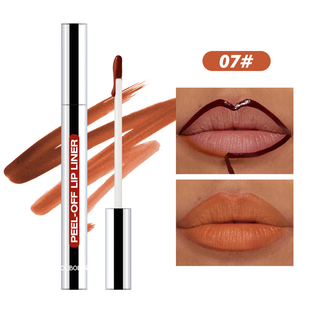Matte Peel-off Lip Tint Waterproof Long Lasting Lip Liner