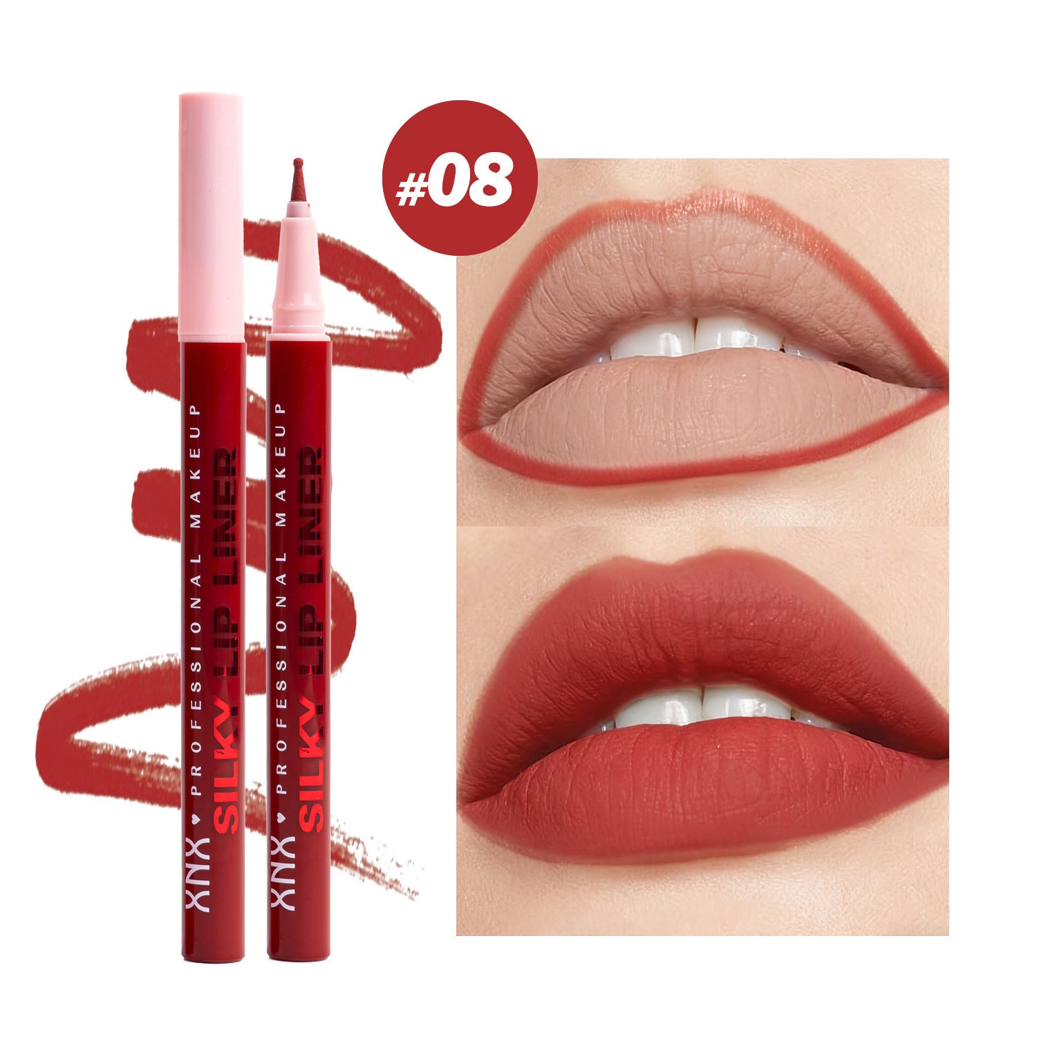 Olibolla Liquid Lip Liner, Long-lasting Lip Shaping