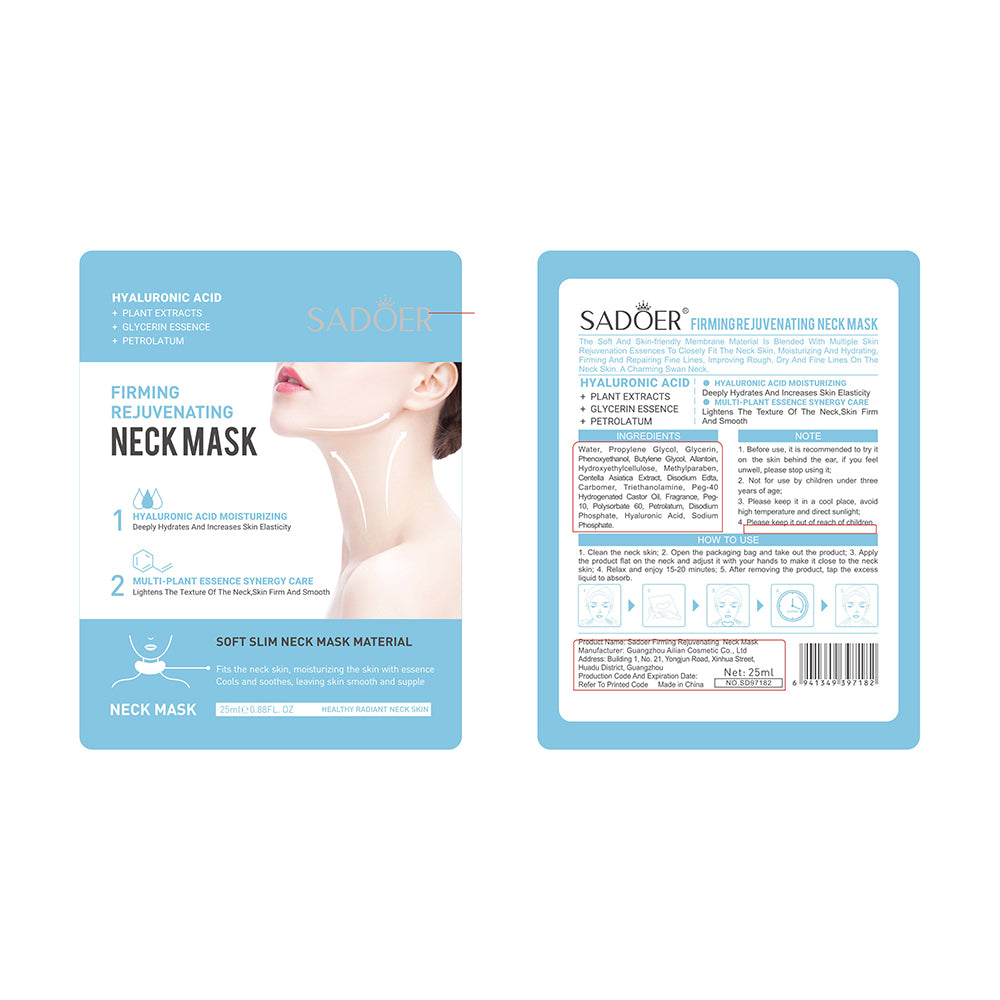 SADOER Firming Tender Neck Mask 25g