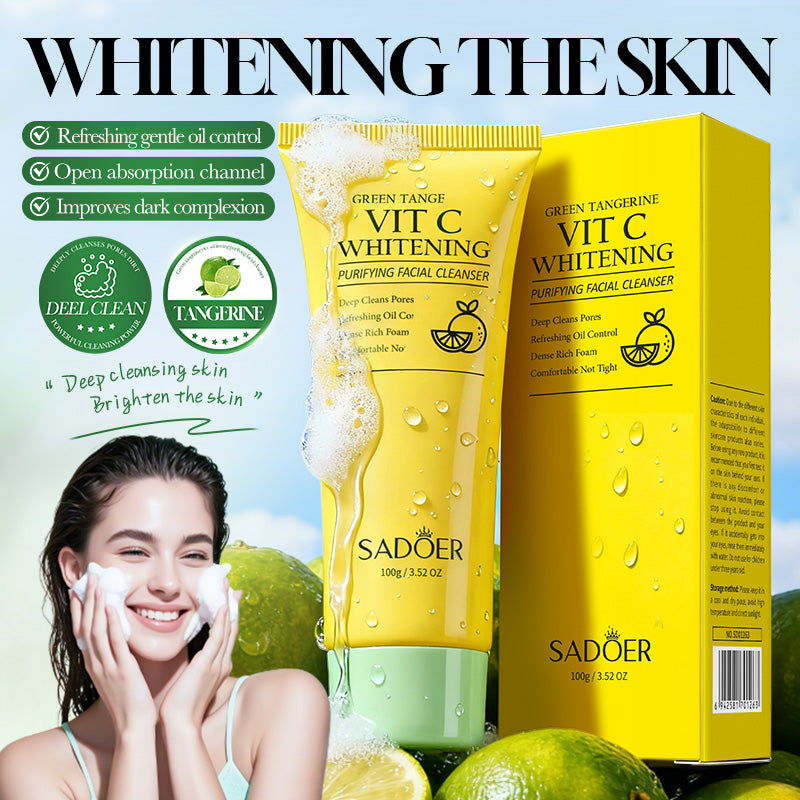 SADOER Green Tangerine VC Whitening and Cleansing Lotion 100g