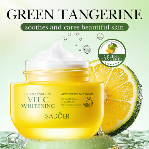 SADOER Green Tangerine VC Whitening Moisturizing Cream 50g