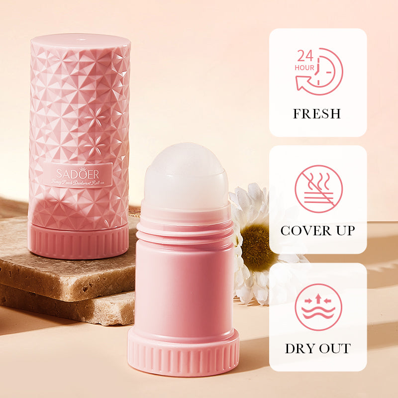 SADOER Peach Body Perfume Roll-On 40ml