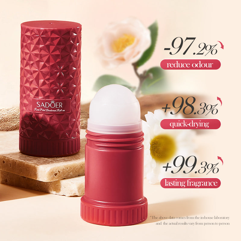 SADOER Rose Body Perfume Roll-On 40ml