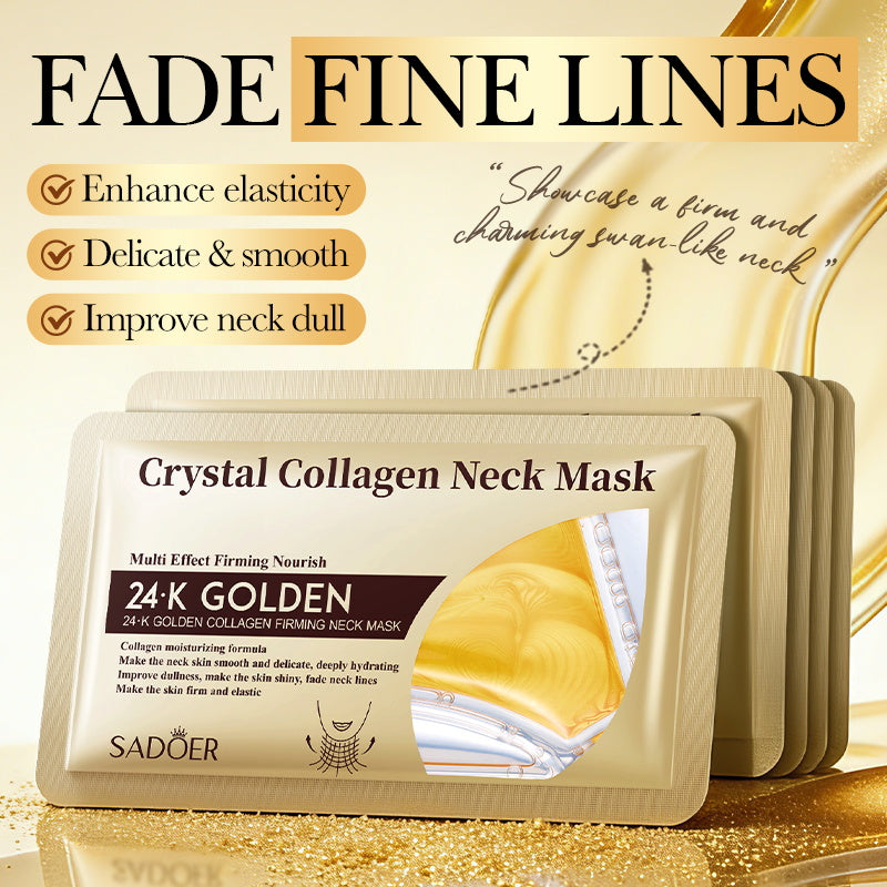 SADOER 24K Gold Collagen Firming Neck Mask 40g
