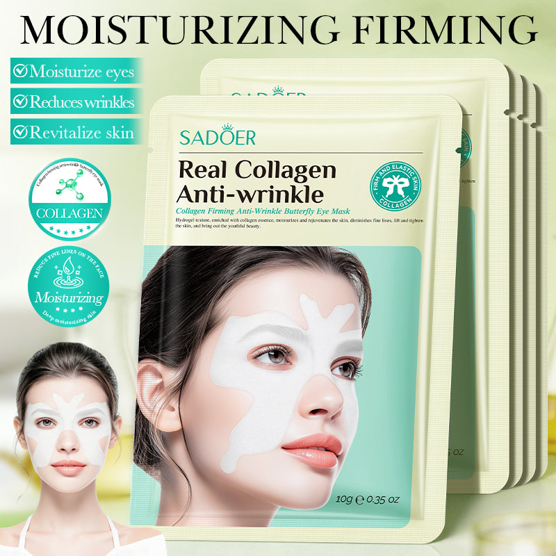 SADOER Collagen Protein Tightening and Anti-wrinkle Butterfly Eye Mask 10g/Piece
