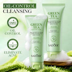 SADOER Green Tea Salicylic Acid Oil-Control Anti-Acne Cleansing Cream 100g