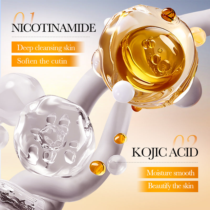 SADOER kojic acid and turmeric facial cleansing pad 150ml (50pcs)