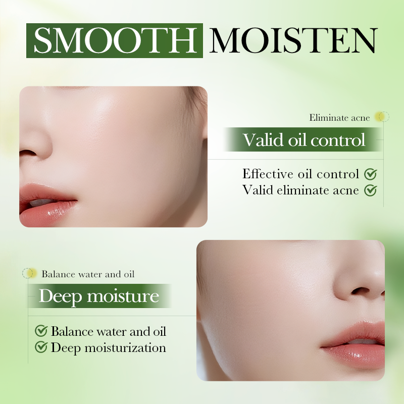 SADOER Green Tea Salicylic Acid Oil-Controlling Acne-Removing Face Cream 50g