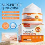 SADOER Vitamin C Moisturizing Whitening Sunscreen SPF50+ PA+++ 50g