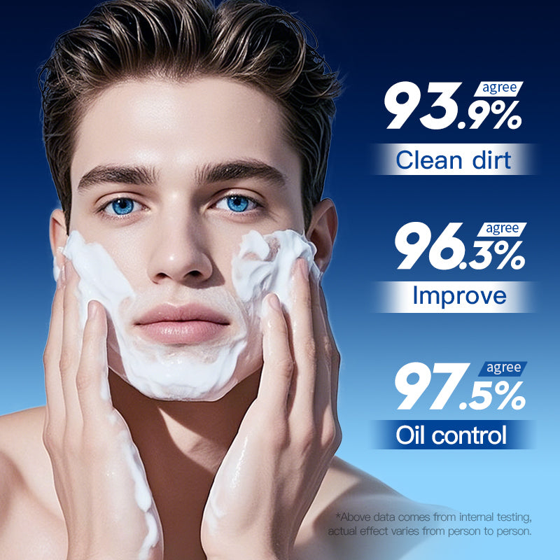 SADOER Men's Amino Acid Refreshing Oil-Control Cleanser 150g