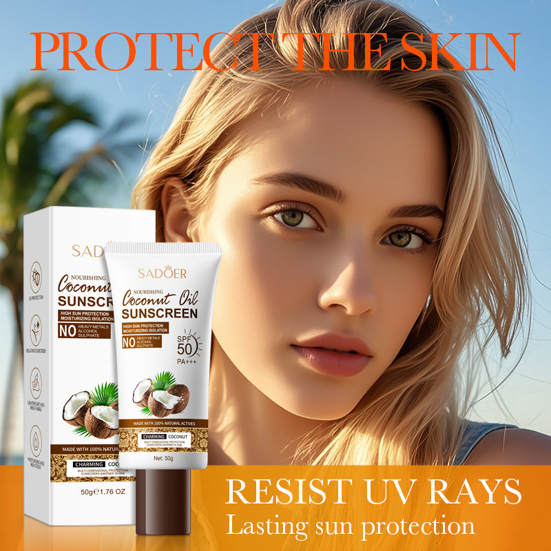 SADOER Nourishing Coconut Oil Sunscreen 50g