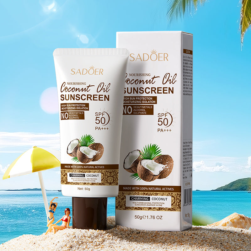 SADOER Nourishing Coconut Oil Sunscreen 50g