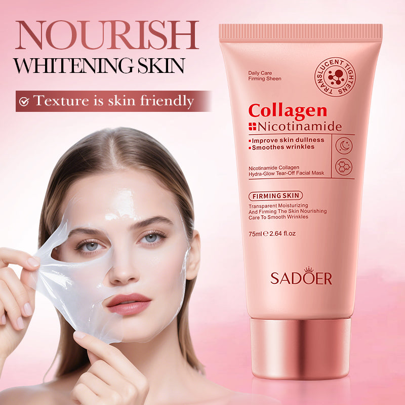 SADOER Niacinamide Collagen Hydrating Peel-off Facial Mask 75ml