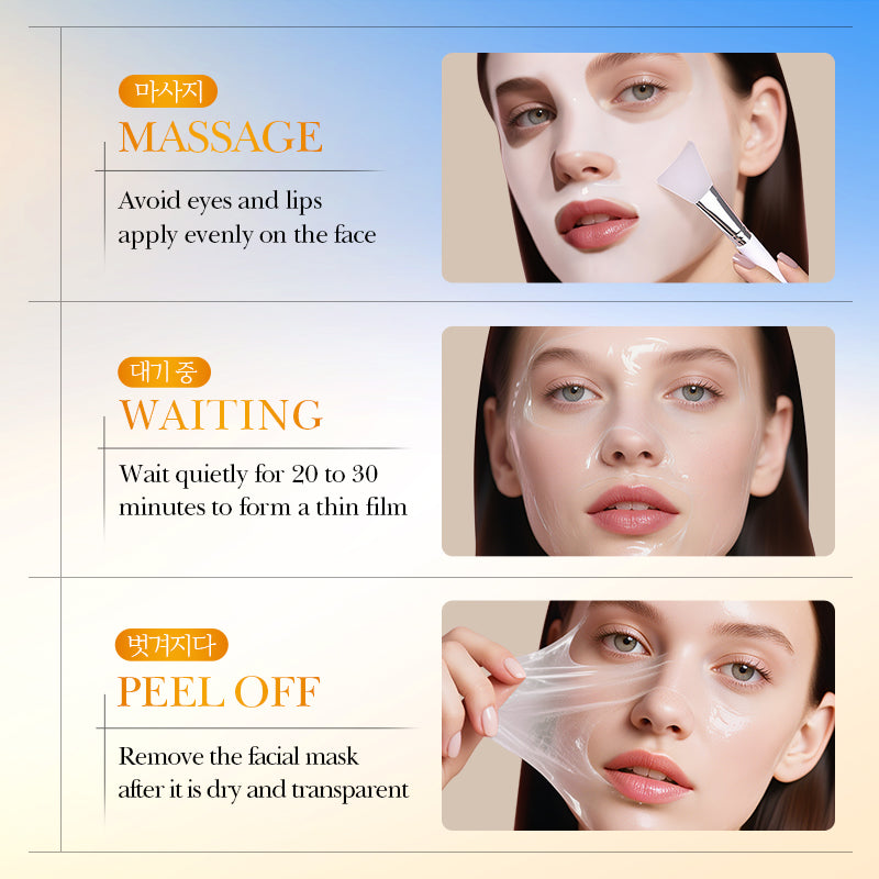 SADOER Kojic Acid Turmeric Collagen Peeling Facial Mask 75ml