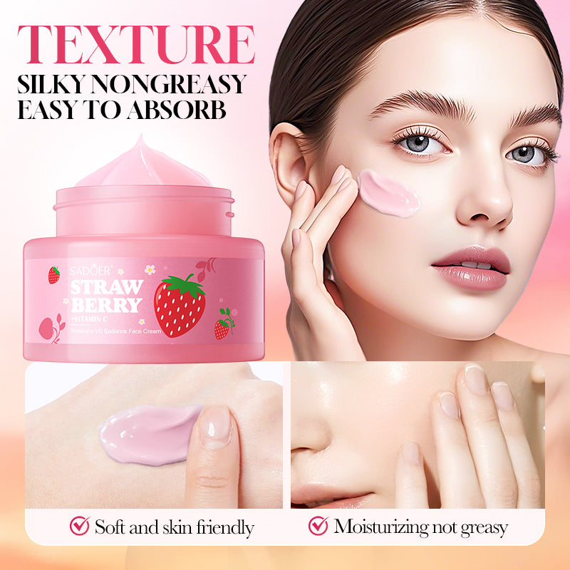 SADOER Strawberry VC Brightening Face Cream 50g