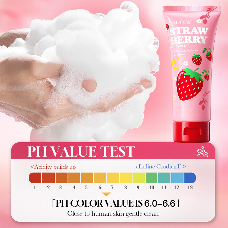 SADOER Strawberry VC Brightening Cleansing Lotion 100g