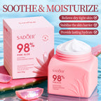 SADOER Pink Aloe Vera Soothing Moisturizing Cream 50g