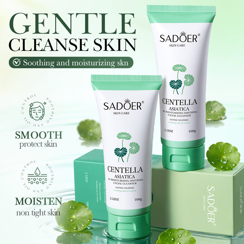 SADOER Centella B5 Moisturizing and Soothing Cleanser 100g