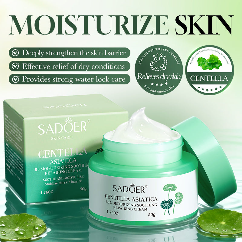 SADOER Centella B5 Moisturizing Soothing Repair Face Cream 50g