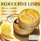 SADOER Gold Collagen Anti-Wrinkle Eye Mask 80g (60pcs/30pairs)