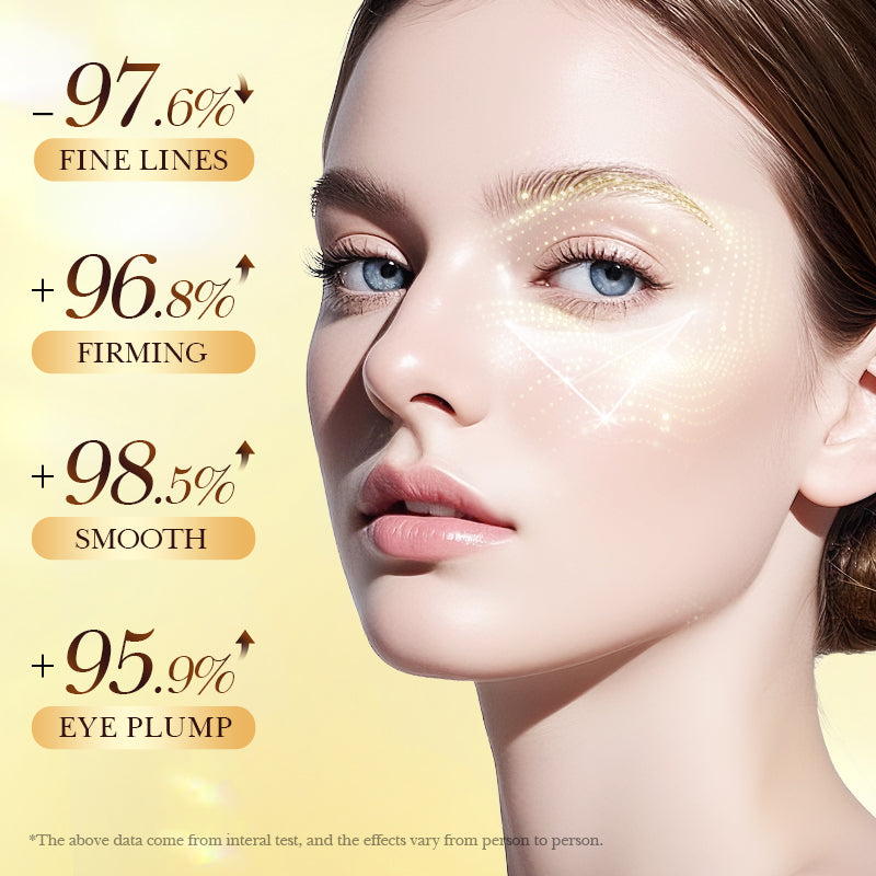 SADOER Gold Collagen Anti-Wrinkle Eye Mask 80g (60pcs/30pairs)