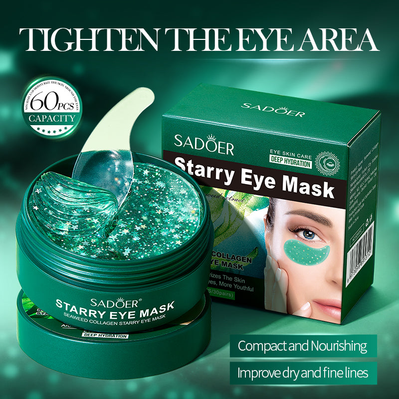 SADOER Seaweed Collagen Starry Night Eye Mask 80g (60pcs/30pairs)
