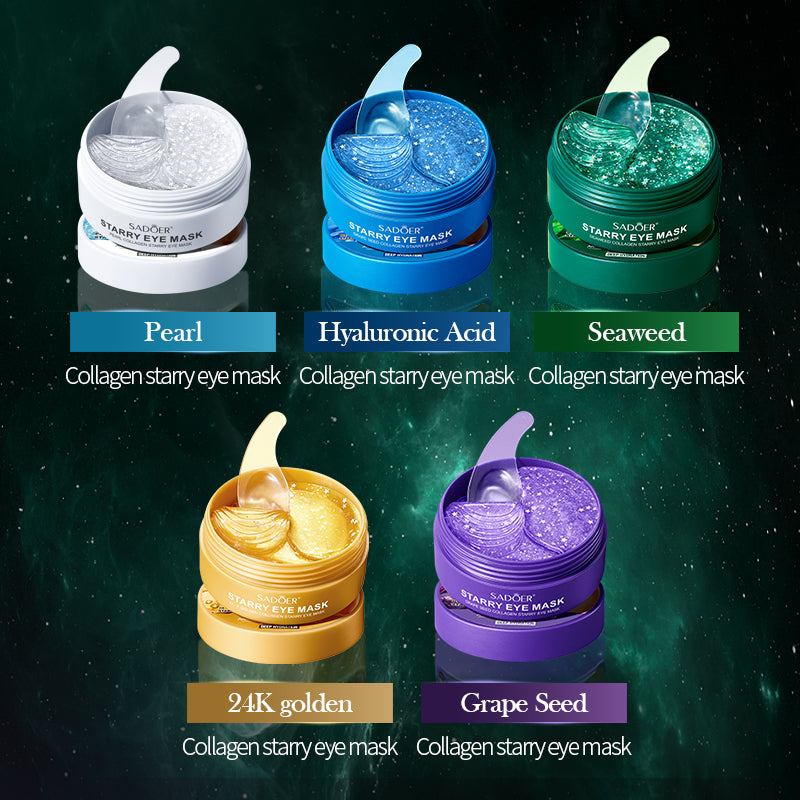 SADOER Seaweed Collagen Starry Night Eye Mask 80g (60pcs/30pairs)