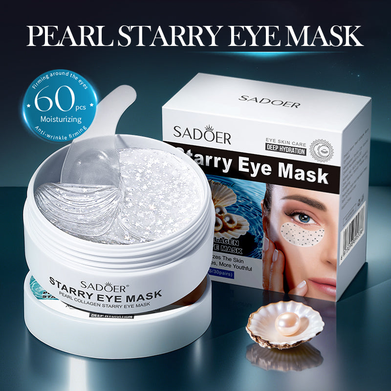 SADOER Pearl Collagen Starry Night Eye Mask 80g (60pcs/30pairs)