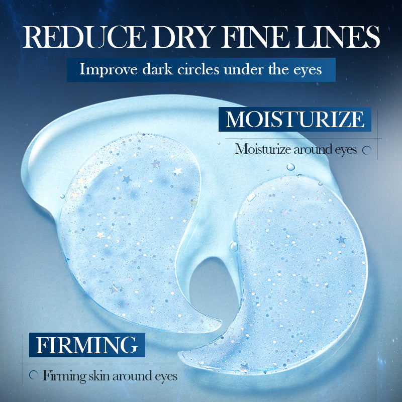 SADOER Hyaluronic Acid Collagen Starry Night Eye Mask 80g (60pcs/30pairs)