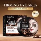 SADOER Caffeine Collagen Firming and Nourishing Eye Mask 80g (60pcs/30pairs)